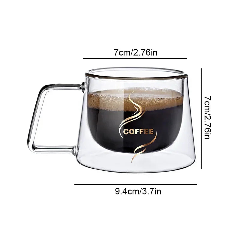 Transparent Heat Espresso Cup