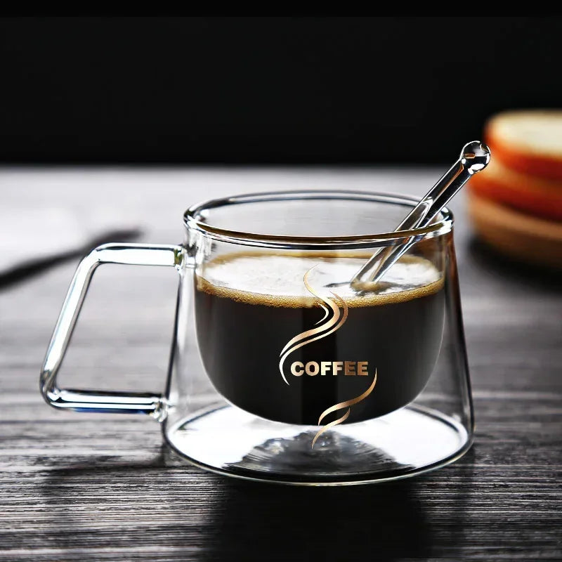 Transparent Heat Espresso Cup