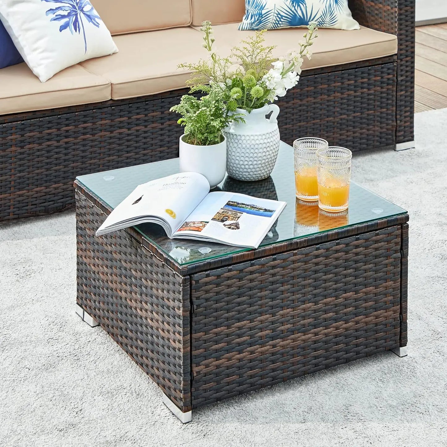 SONGMICS Garden Furniture Set